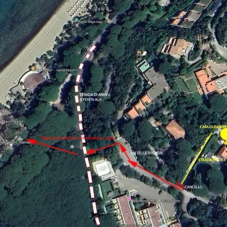 בית נופש Casa Oleandri
